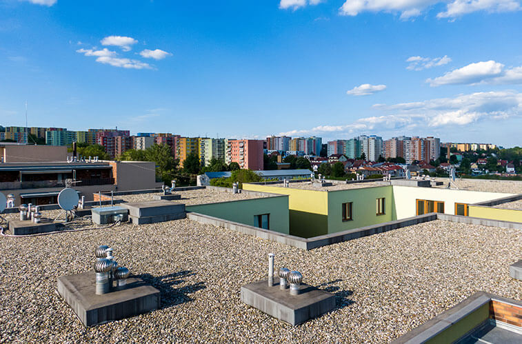 Tar and Gravel Roofing